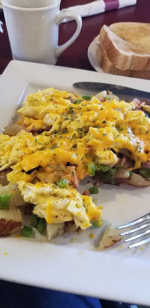 Hearty portions at Mountain View Family Restaurant, Innisfail, AB
