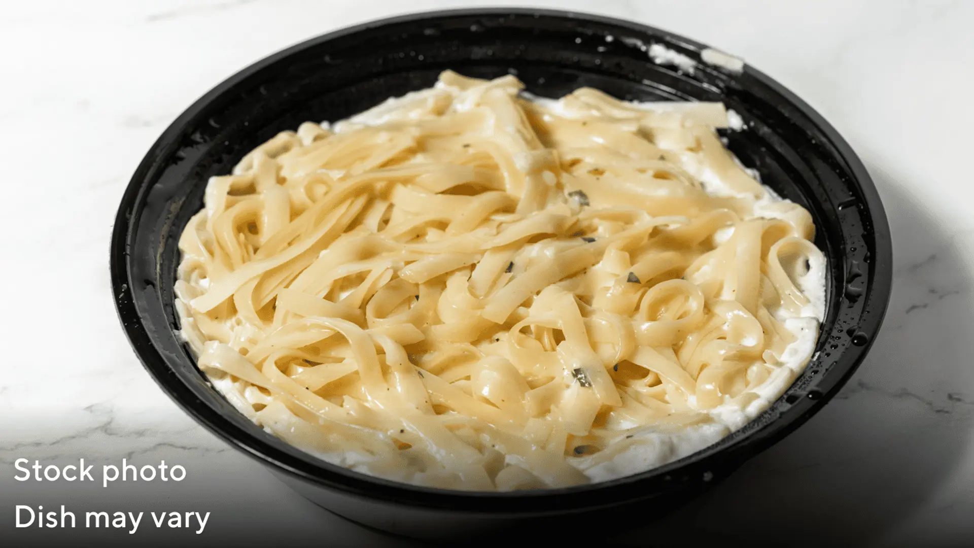 Fettuccine Alfredo at Mountain View Family Restaurant in Innisfail, AB